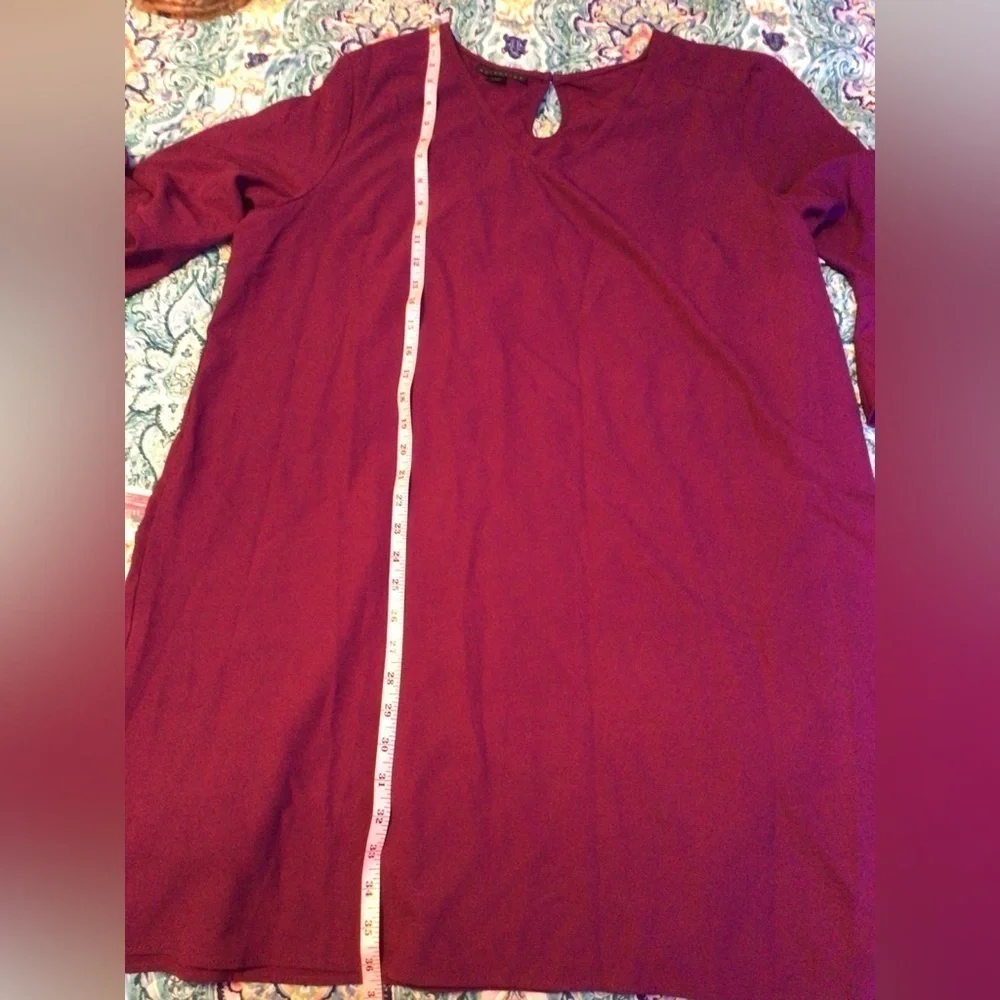 2xl Long purple Sleeve Dress (0004) - Picture 7 of 7